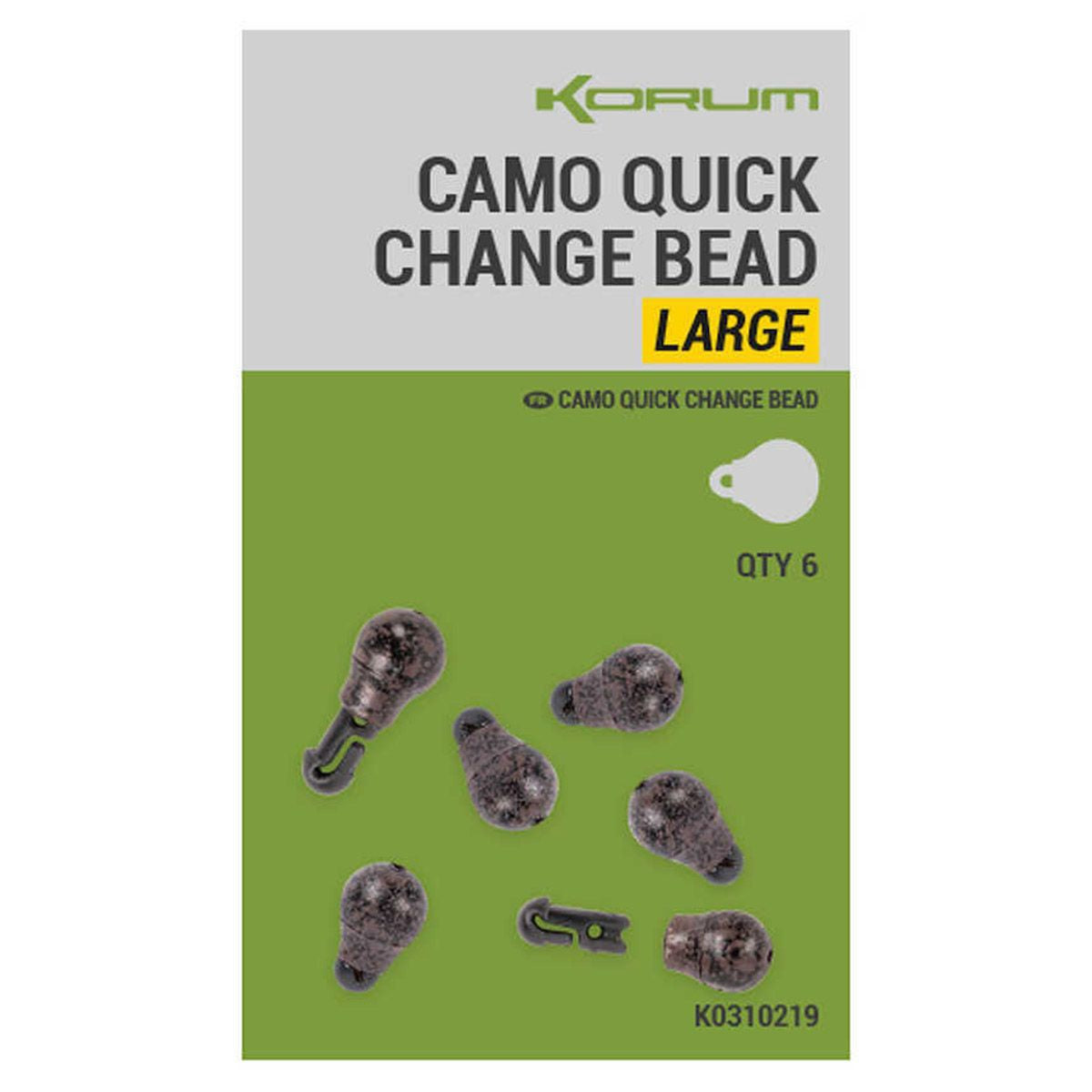 Korum Camo Quick Change Bead