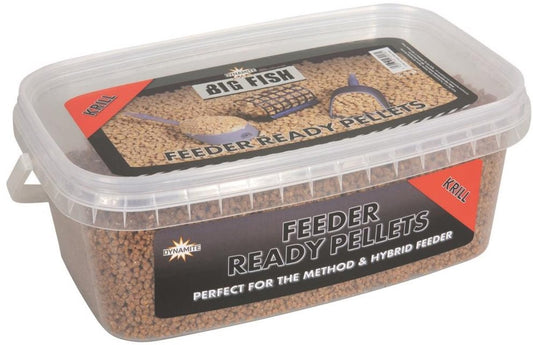 Dynamite Baits Big Fish Feeder Ready Pellets Krill 2mm 1.2kg