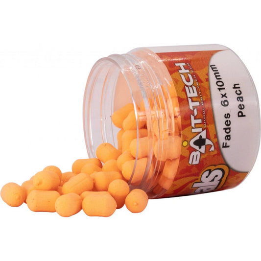 Bait-Tech Criticals Fades Peach Wafter 6x10 mm
