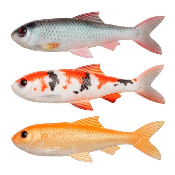 Pulze Baits Skinz Roach 15cm 3Pcs Natural Roach+Koi+Gold Fish