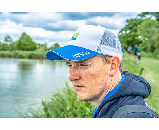 Preston White Mesh Cap