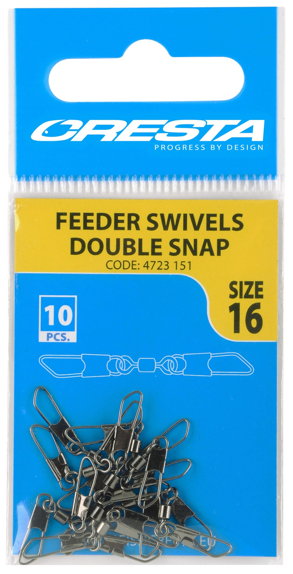 Cresta Feeder Swivel Double Snap