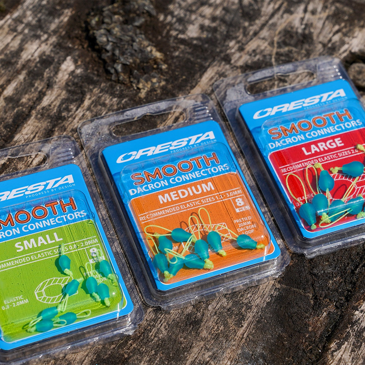 Cresta Smooth Dacron Connectors