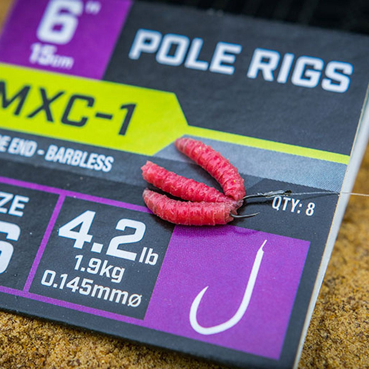 Matrix Mxc-1 Barbless 15cm Standard Pole Rigs