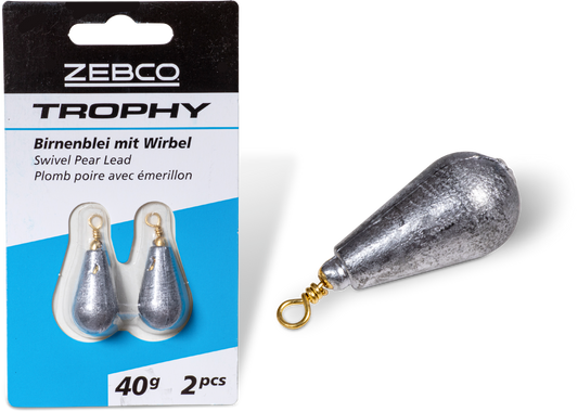 Zebco Trophy Swivel Pear Lead