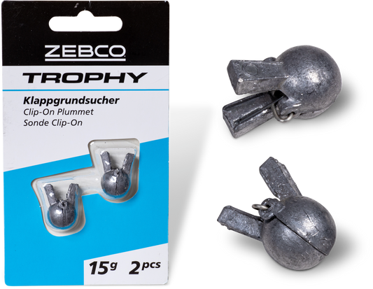 Zebco Trophy Clip-On Plummet 2 stuks