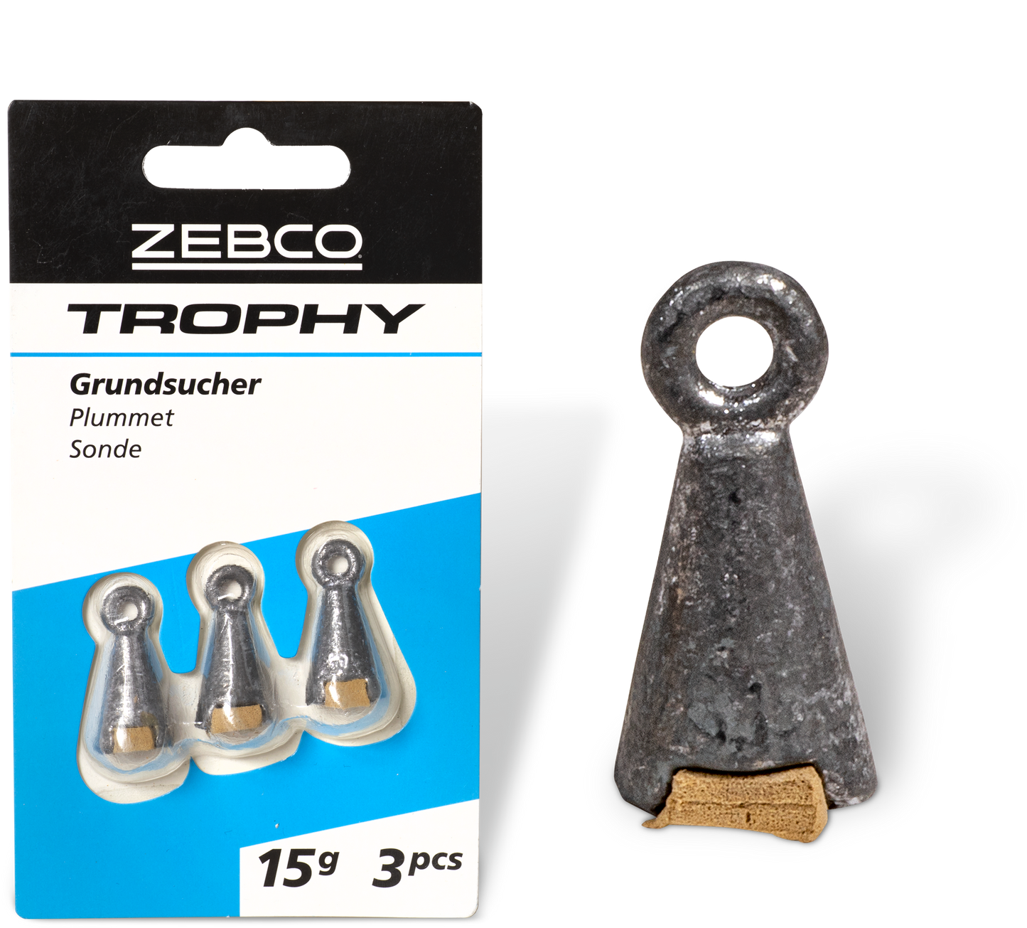 Zebco Trophy Plummet 3 stuks