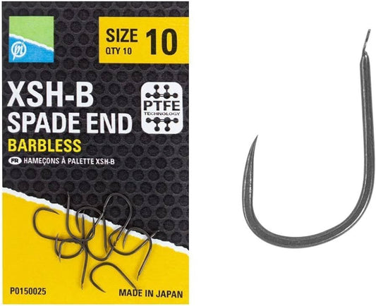 Preston Xsh-b Spade End Barbless