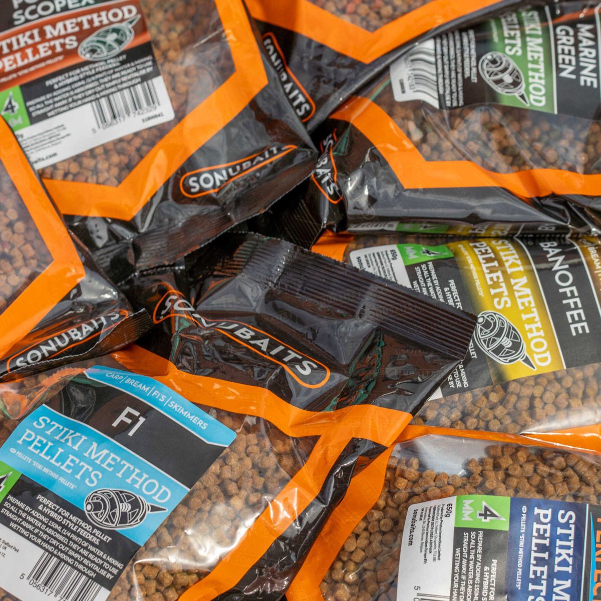 Sonubaits Salted Caramel Stiki Method Pellets 4mm