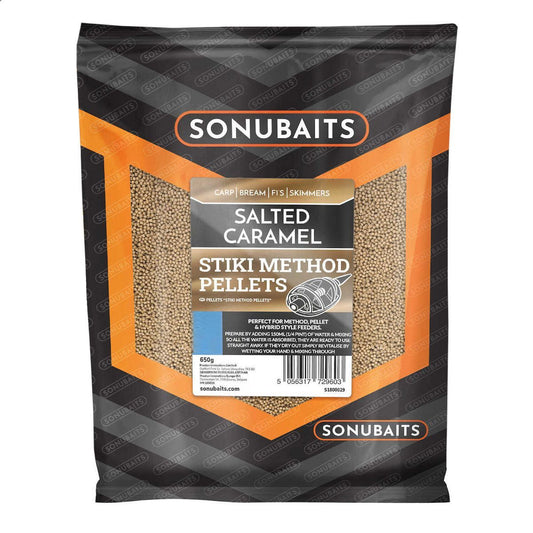 Sonubaits Salted Caramel Stiki Method Pellets 4mm