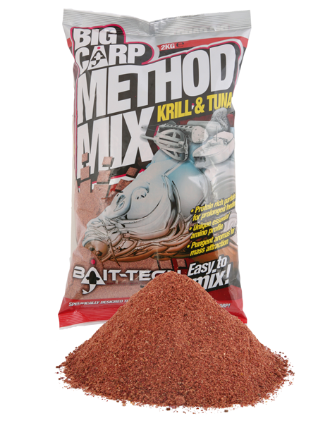 Bait-tech Big Carp Method Mix Krill & Tuna