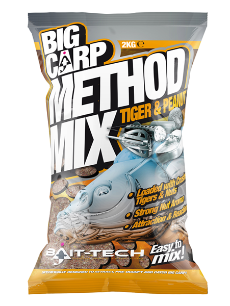 Bait-tech Big Carp Method Mix Tiger & Peanut