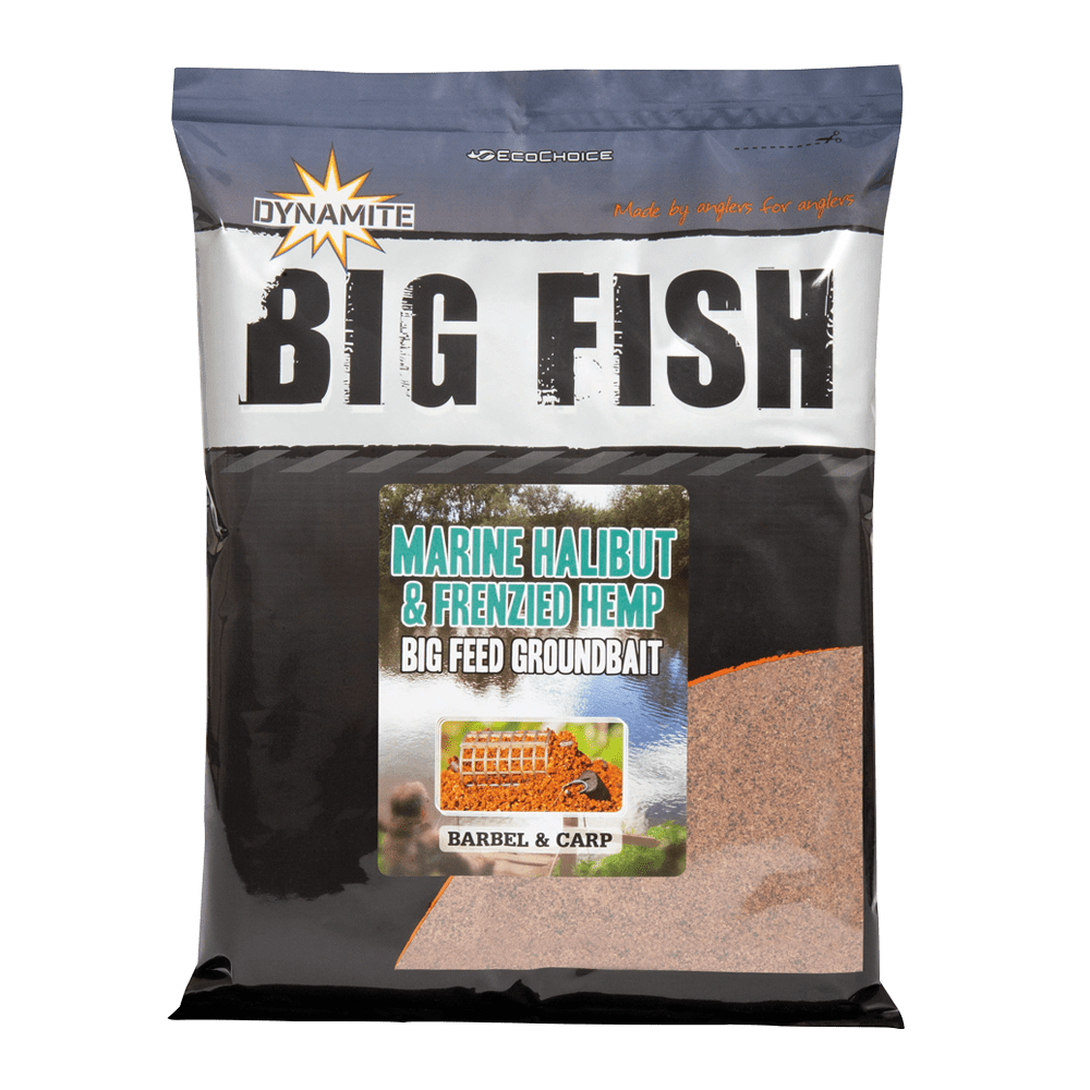 Dynamite Big Fish Marine Halibut & Hemp Groundbait
