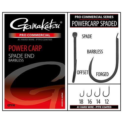 Gamakatsu Pro Commercial Power Carp Spade
