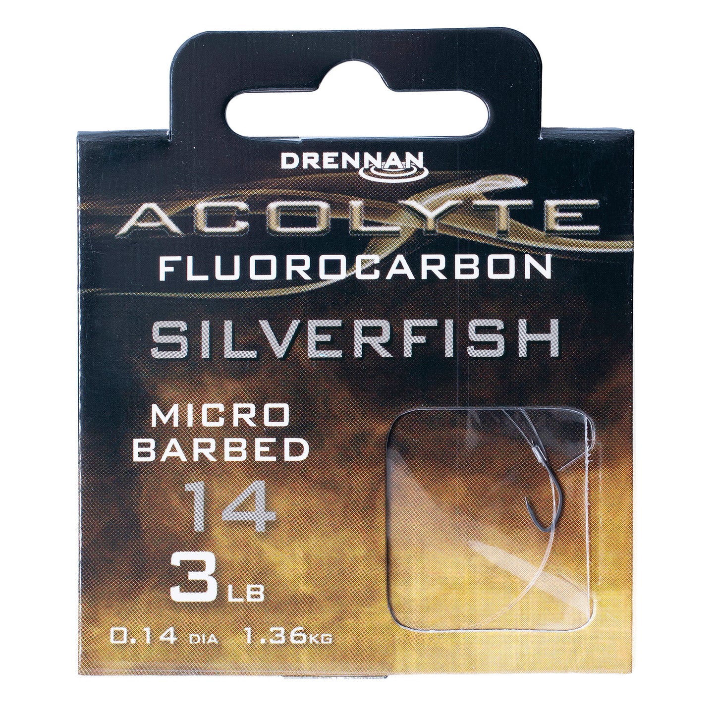 Drennan Acolyte Silverfish - Hooks to Fluorocarbon