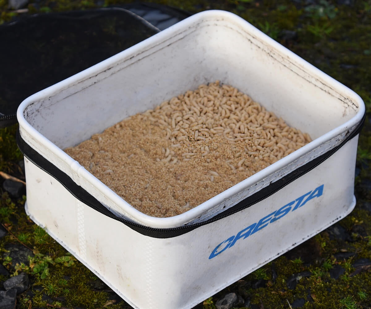 Cresta Eva White Bait Bags Micromesh