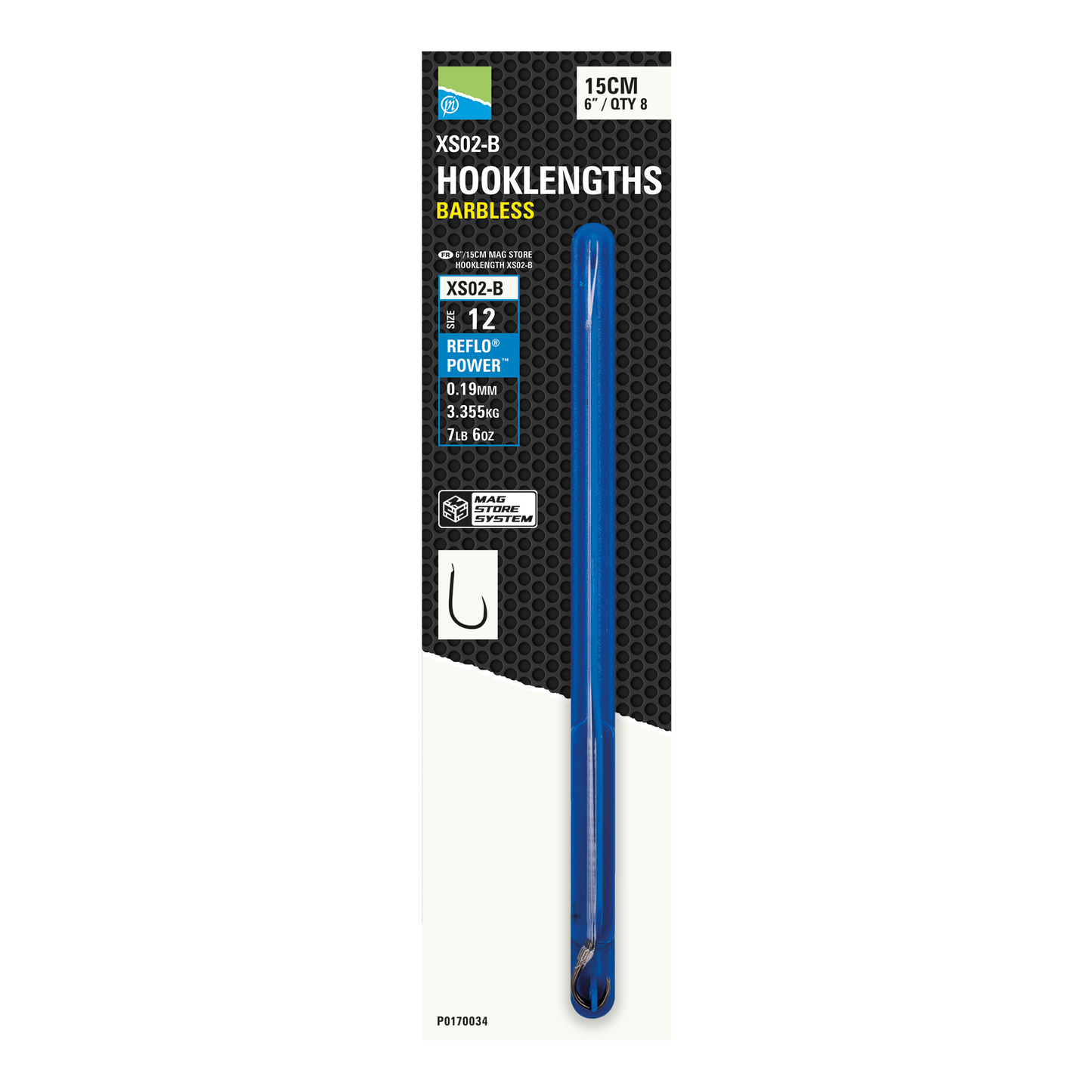 Preston 6"/15cm Mag Store Hooklength