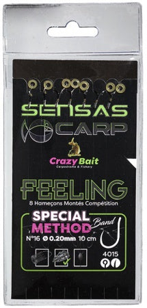 Sensas Crazy Bait Method Band Onderlijn 4015