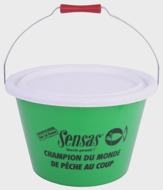 Sensas Emmer Club 15 Liter Groen Met Deksel