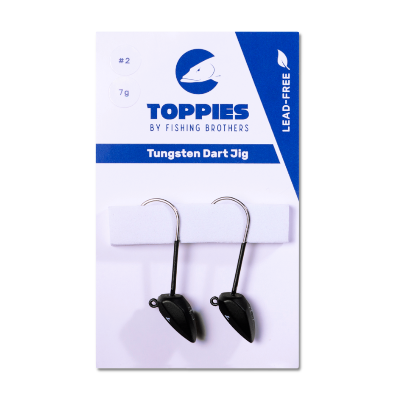 Toppies Tungsten Dart Jig Head
