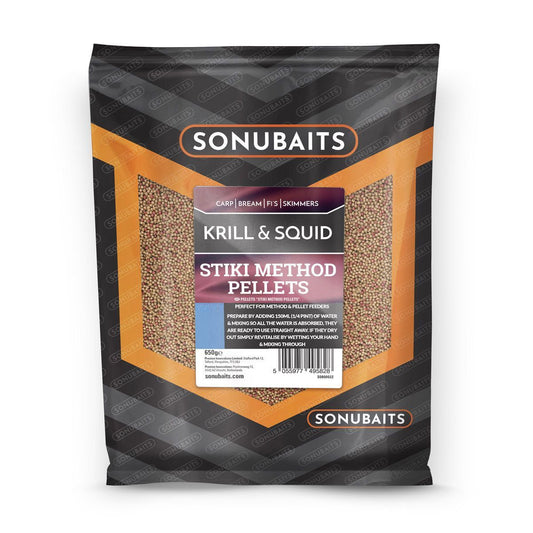Sonubaits Krill&Squid Stiki Method Pellets 4mm