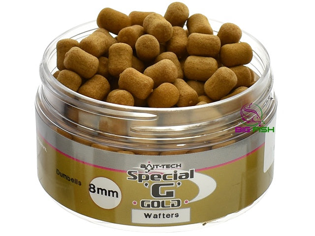 Bait-tech Special 'g' Gold Wafters 8mm