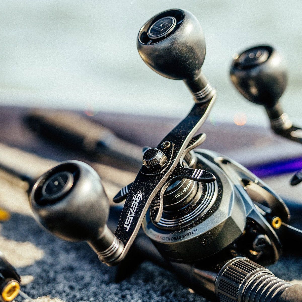 ABU BEAST 200 Low Profile Reel LH 7.3:1