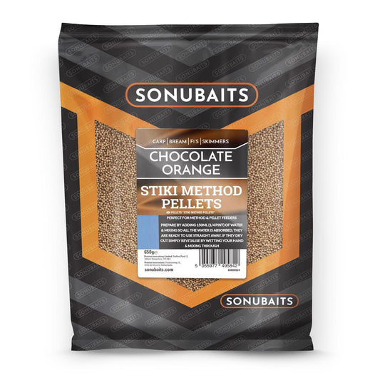Sonubaits Chocolate Orange Stiki Method Pellets 4mm