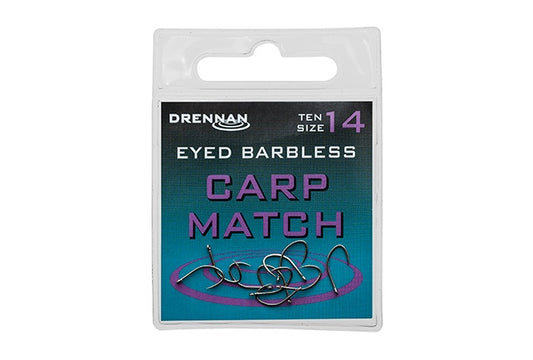 Drennan Eyed Barbless Carp Match