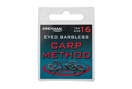 Drennan Eyed Barbless Carp Method