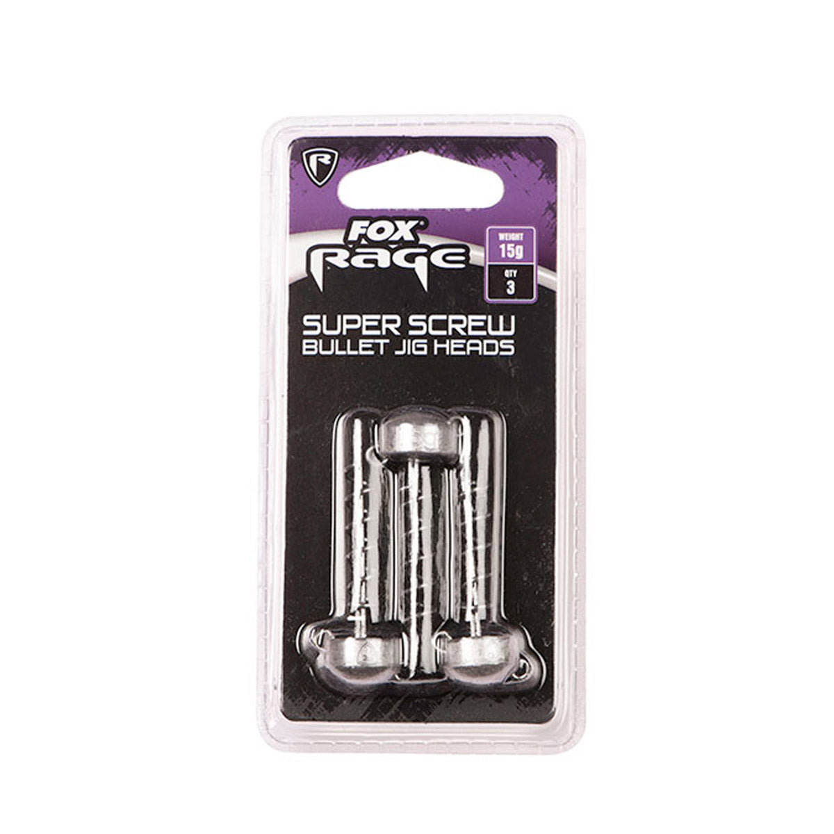 Fox Rage Super Screw Bullet Heads