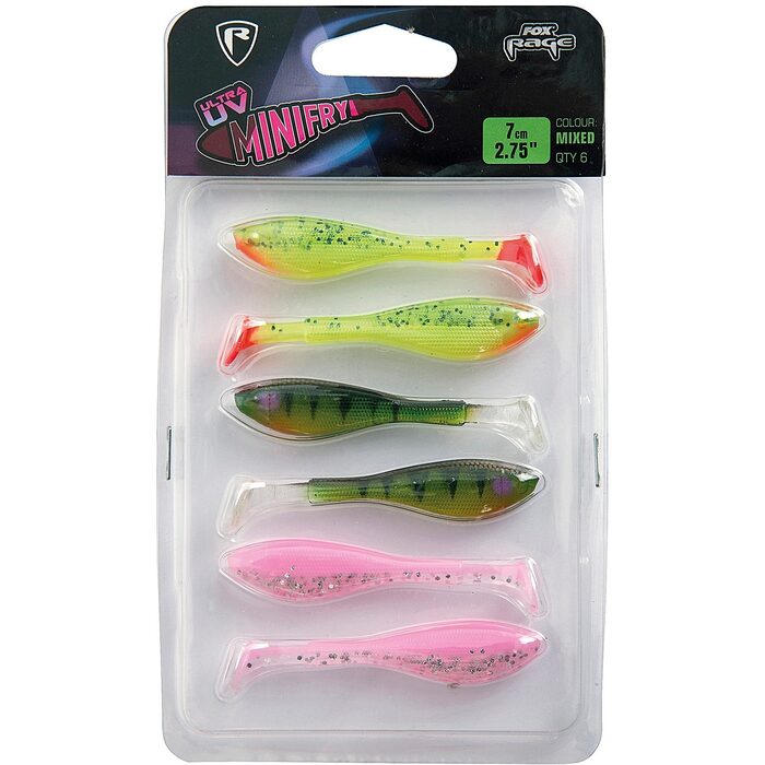 Fox Rage Mini Fry UV Mixed Colour Pack