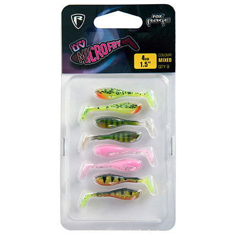 Fox Rage UV Micro Spikey Mixed Colour Pack