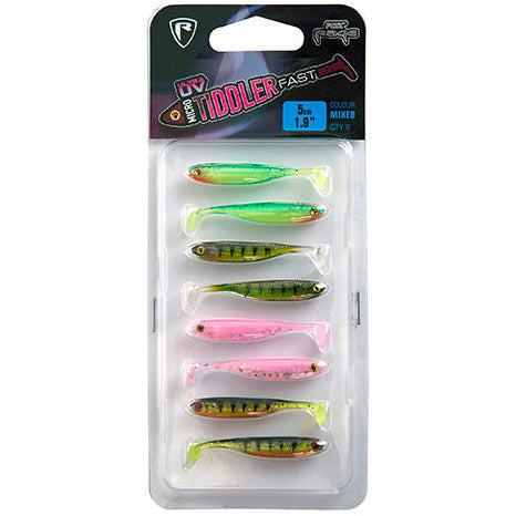 Fox Rage Uv Micro Tiddler Fast Mixed Colour Pack