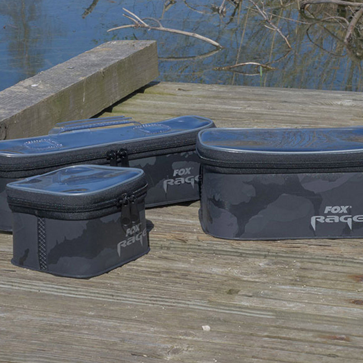 Fox Rage Camo Welded Accessory Bag Small