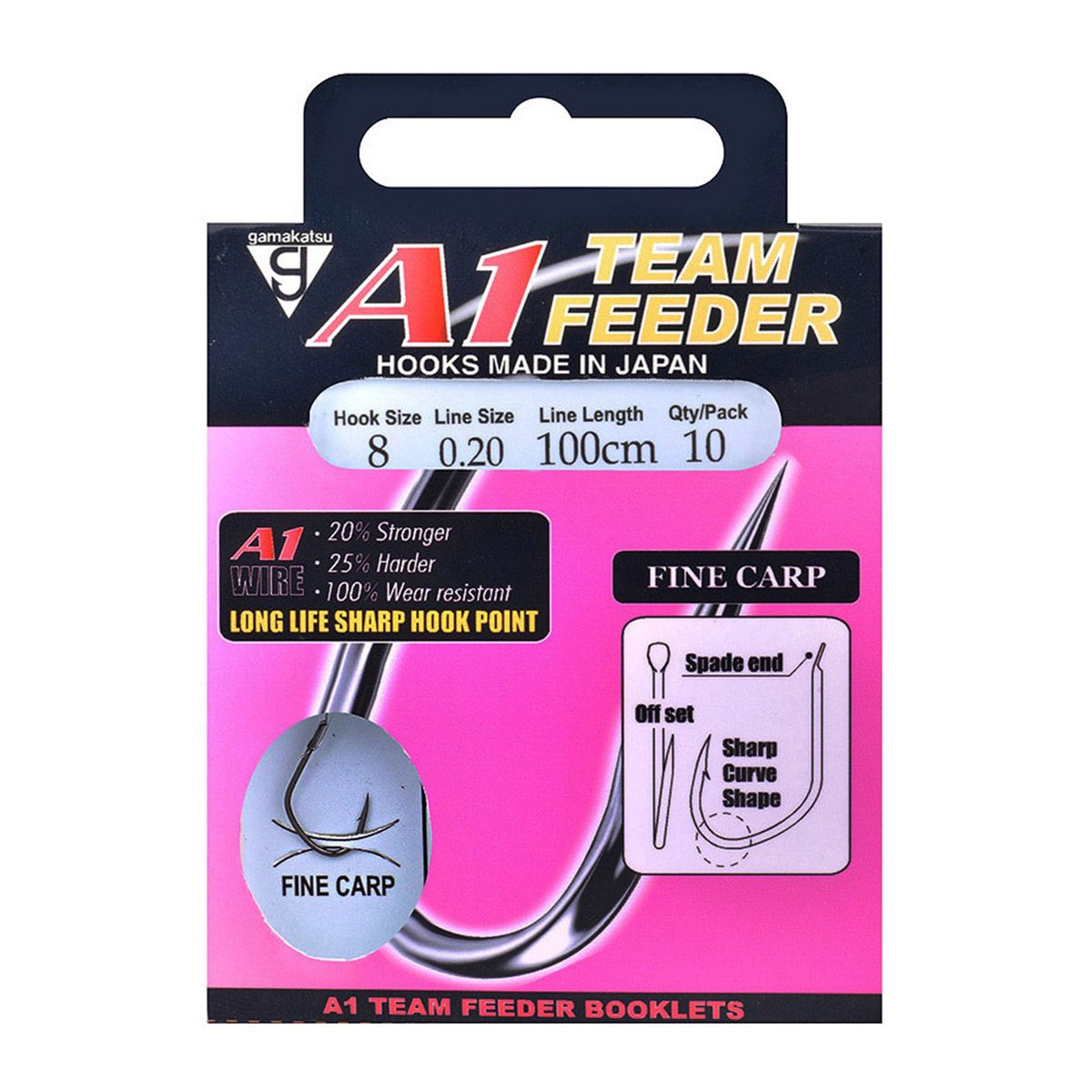 Gamakatsu A1 Team Feeder Fine Carp Booklet