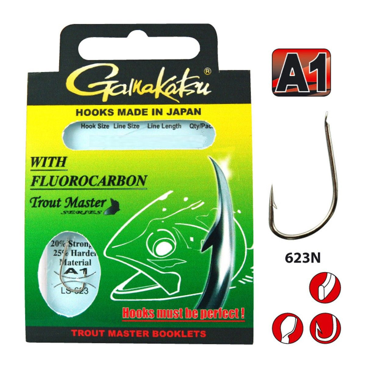 Gamakatsu Trout Master Fluorcarbon LS 623