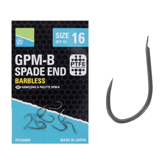 Preston Gpm-b Spade End Barbless