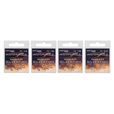 Drennan Acolyte Silverfish Barbless