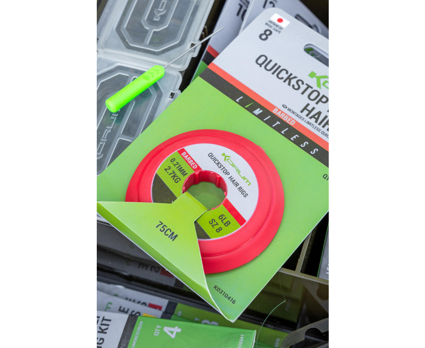Korum Limitless Quickstop Feeder Hair Rigs