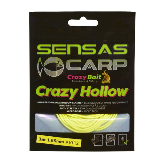 Sensas Crazy Hollow Elastiek Soft 800% 3 mtr.