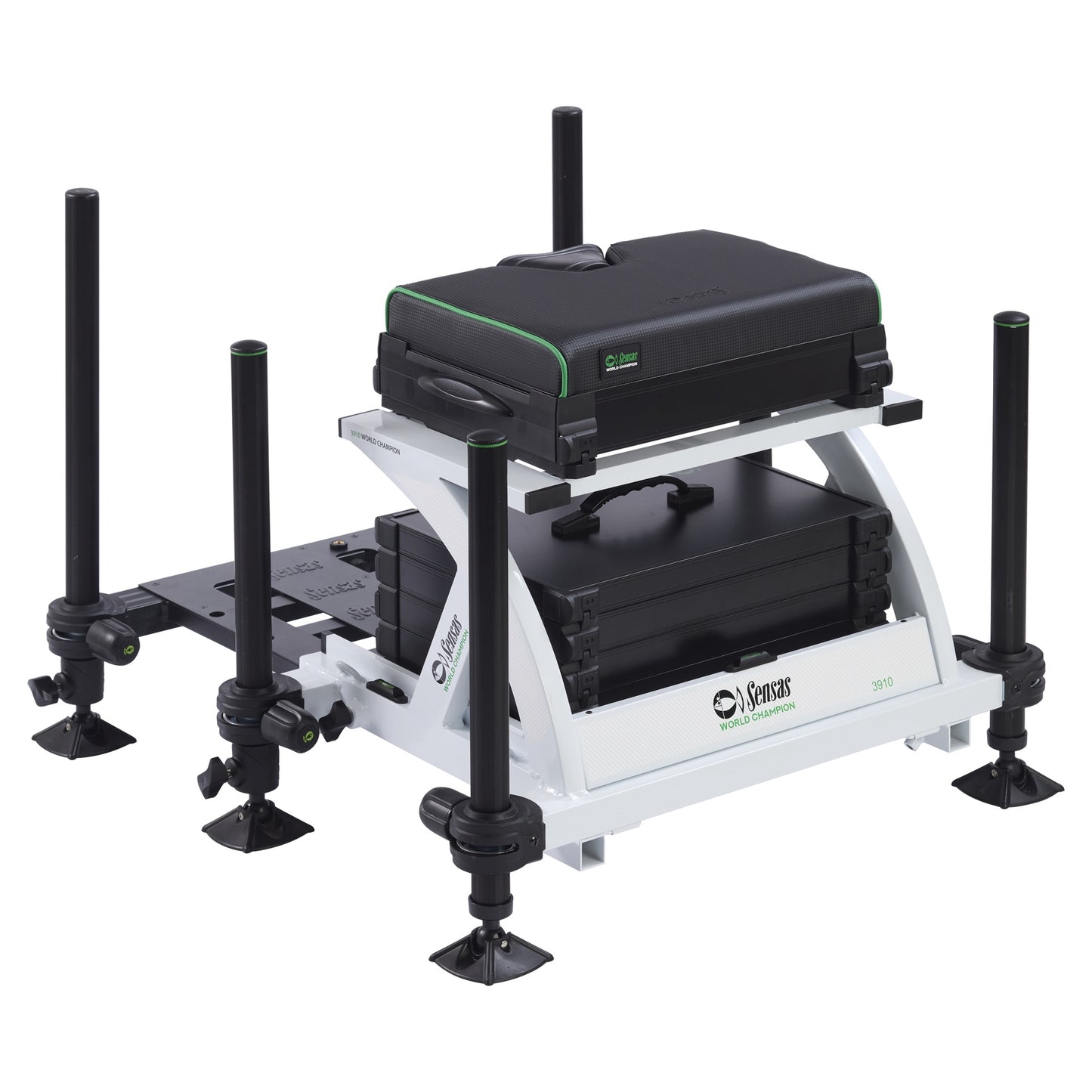 Sensas Zitmand World Champion 3910 Wit & Groen