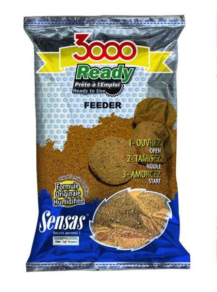 Sensas 3000 Ready Feeder Zwart