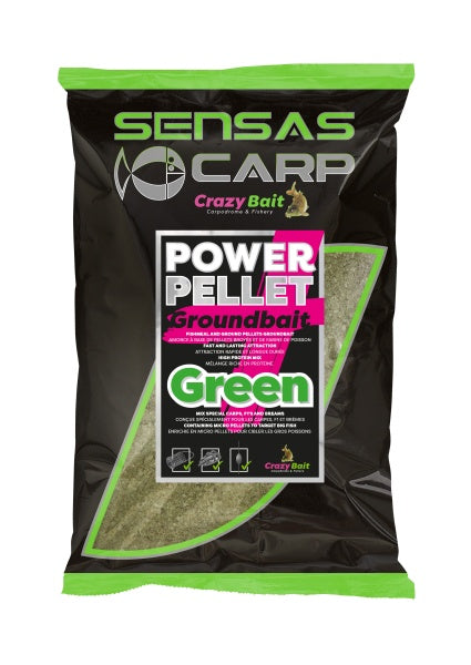 Sensas Uk Power Pellet Plus Green