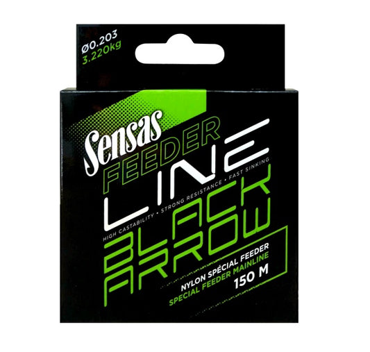 Sensas Nylon Feeder Black Arrow