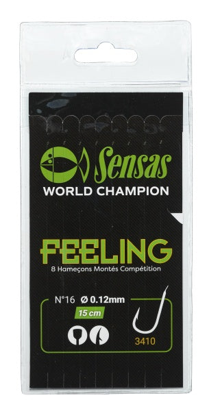 Sensas Feeling Onderlijn 15 cm 3410 Brons