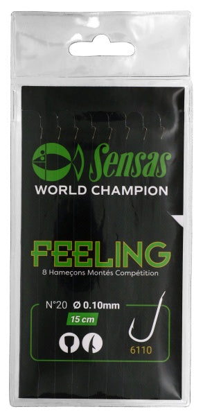 Sensas Feeling Onderlijn 15 Cm 6110 Brons