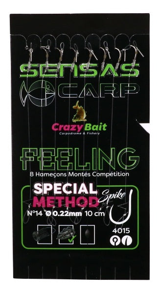 Sensas Crazy Bait Method Spike Onderlijn 4015