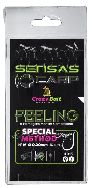 Sensas Crazy Bait Method Stop Onderlijn 4015