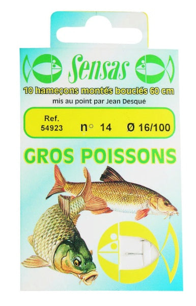 Sensas Onderlijn Gros Poisson (grote Vis)